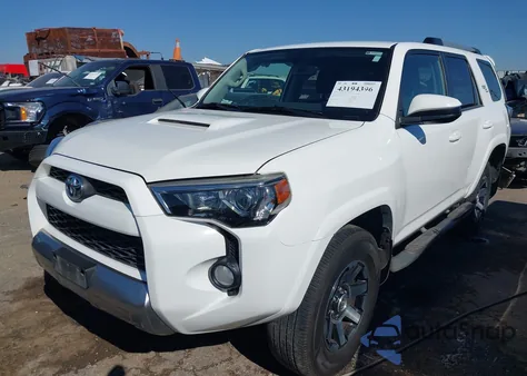 2017 Toyota 4Runner Trd Off Road from USA, damaged, VIN JTEBU5JR6H5466100